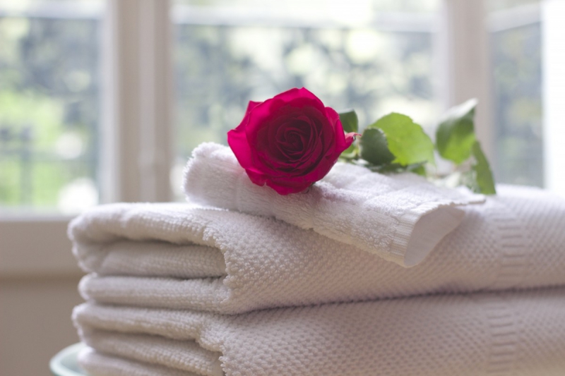 hotel-LE LUC-min_towel_rose_clean_care_salon_spa_white_bath-731641